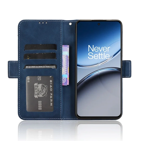 Откидной чехол для OnePlus Nord 4, Card Slot, темно-синий