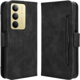 Откидной чехол для Realme 14X / Realme C75, Card Slot, чёрный