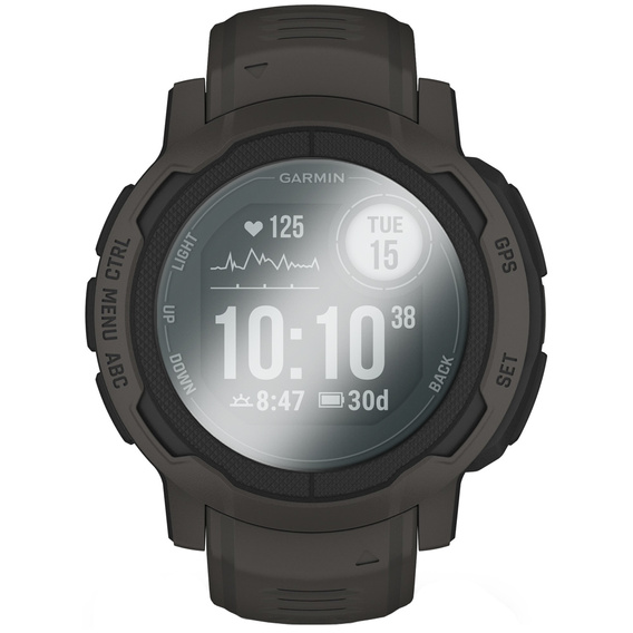 Захисне скло 2х Erbord для дисплею смарт годинника Garmin Instinct 2