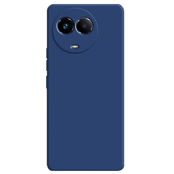 Чoхол до Realme 11 5G, Silicone Lite, темно-синій