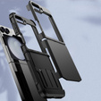 Броньований чохол для Samsung Galaxy Z Flip7 FE / Z Flip6, Armor Shockproof, чорний