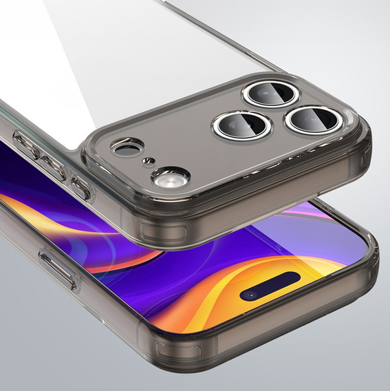 Силиконовый чехол с жесткой задней панелью для iPhone 17 Pro