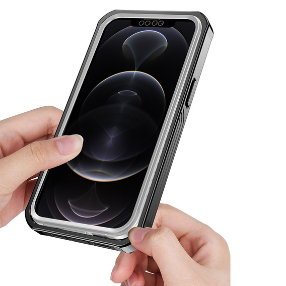 Чехол для iPhone 13, Shockproof, с пленкой, синий