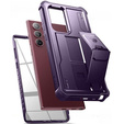Броньований чохол для Samsung Galaxy S22 Ultra, Dexnor Full Body, фіолетовий