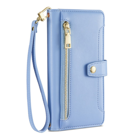 Чохол-книжка для iPhone 14 Pro, Wallet Zipper Pocket, м'яти