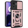 Чохол NOX Camera Slide Motorola Edge 40, CamShield Slide, рожевий rose gold