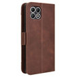Футляр з клапаном для T Phone 2 5G, Card Slot, коричневий