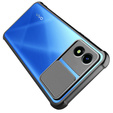 Чохол для Vivo Y01, CamShield, Clear / Black