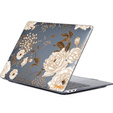 Чехол дял ноутбуку ENKAY HardShell до MacBook Air 13 A2337 M1 A2179 A1932, Gold flowers