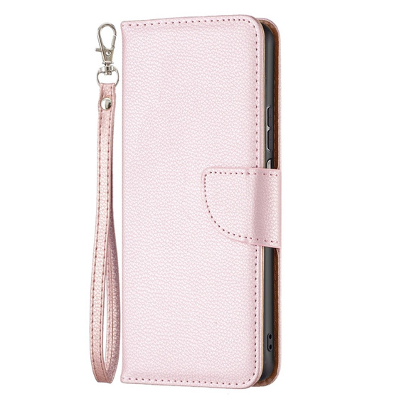 Чохол-книжка для Samsung Galaxy M33 5G, Wallet Litchi Magnet, рожевий rose gold