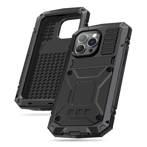 Чохол для iPhone 14 Pro, R-JUST, броньований, чорний