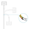 Блок питания 45 Вт для Apple Macbook 14,85 В 3,05 А с кабелем Magsafe 2 "T"
