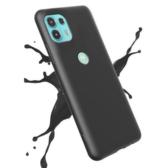 Чoхол до Motorola Edge 20 Lite, Silicone Lite, чорний