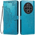 Откидной чехол для Xiaomi Redmi 14C / Xiaomi Poco C75, Mandala, синий