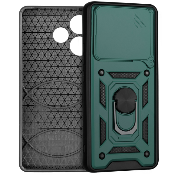 Чехол NOX Camera Slide Oppo A5 Pro 5G, CamShield Slide, зелёный