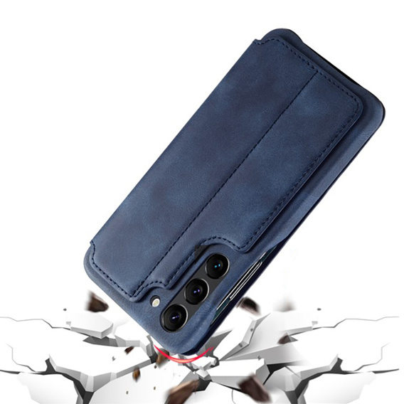 Откидной чехол для Samsung Galaxy S23, ERBORD Retro, синий
