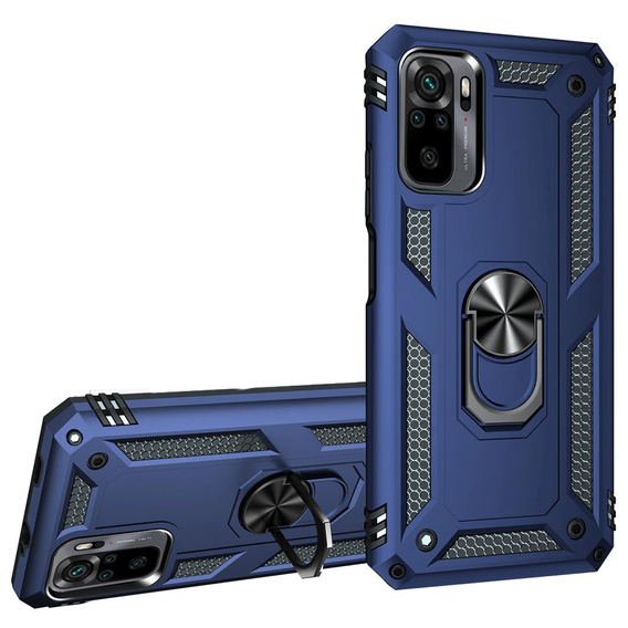 Броньований Чoхол до Xiaomi Redmi Note 10/10S, Nox Case Ring, м'яти