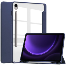 Чехол для Samsung Galaxy Tab S10 Lite / S10 FE / S9 FE, Smartcase Hybrid, с местом для стилуса, темно-синий