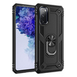 Бронированный Чехол до Samsung Galaxy S20 FE, Nox Case Ring, чёрный