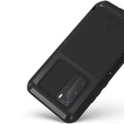 Чoхол Love Mei до Huawei P40 Pro, armored without glass, чорний