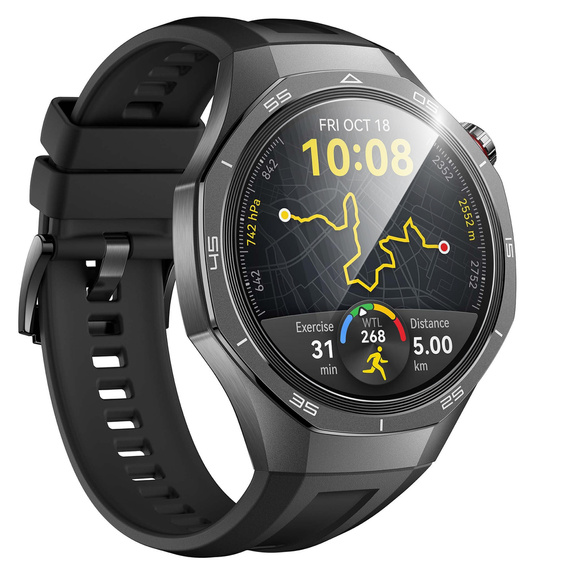 2x Гібридне скло ERBORD для Huawei Watch GT 5 Pro 46mm