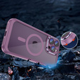 Чехол для iPhone 15 Pro Max, ERBORD Impact Guard, MagSafe, фиолетовый