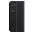Кожаный чехол Wallet PU Leather для Realme GT Explorer Master, Black