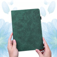 чехол-крышка для Xiaomi Redmi Pad SE 11", flower, зелёный