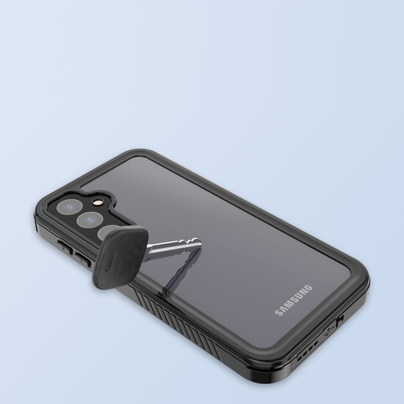 Водонепроницаемый чехол IP68 для Samsung Galaxy A55 5G, Redpepper, чёрный