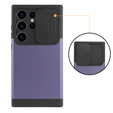 Чoхол до Samsung Galaxy S24 Ultra, ERBORD MagProtect Slide Camera, фіолетовий