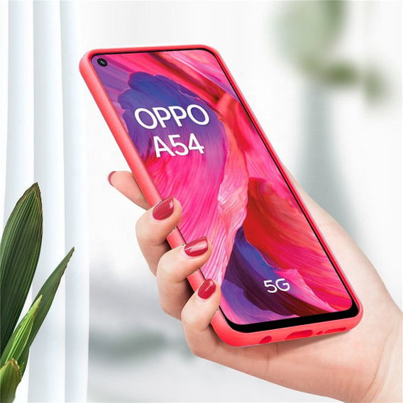 Чoхол до Oppo A54 5G / A74 5G / A93 5G, Silicone Lite, червоний