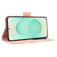 Откидной чехол для Samsung Galaxy S25 Edge, Card Slot, розовый