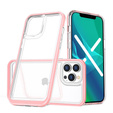 Чехол ERBORD Hybrid Frame для iPhone 13 Pro, Розовый 