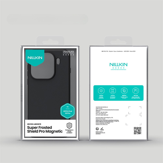 Чохол Nillkin Frosted Shield Pro MagSafe для Oppo Find X9 Pro