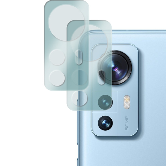 2х гартоване скло ERBORD для камери, щоб Xiaomi 12 / 12X