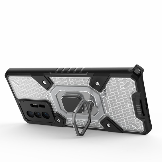 Панцирный чехол Honeycomb для Xiaomi 11T / 11T Pro, White