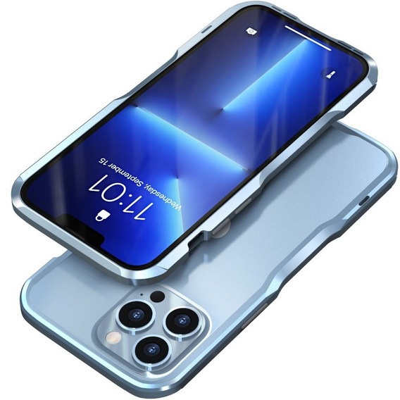 Чохол LUPHIE для iPhone 13 Pro Max, Armor Bumper, м'яти