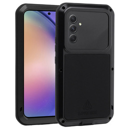 Чехол Love Mei до Samsung Galaxy A54 5G, armored with glass, чёрный