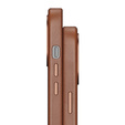Чoхол до iPhone 14, Dux Ducis Max Naples, коричневий