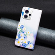 Чохол-книжка для Motorola Moto G53 5G / G23 / G13, Wallet, butterfly & flowers, м'яти