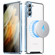 Защитный чехол для камеры Samsung Galaxy S21 FE 5G, CamShield MagSafe, прозрачный / синий