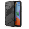 Чехол для Xiaomi Redmi 10C, Military kickstand, синий