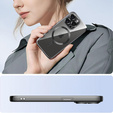 Чохол для iPhone 15 Pro, Electro MagSafe, чорний + Скло на екран