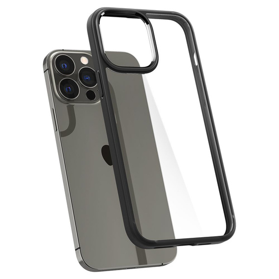 Чoхол Spigen до iPhone 13 Pro, Ultra Hybrid, матовий чорний