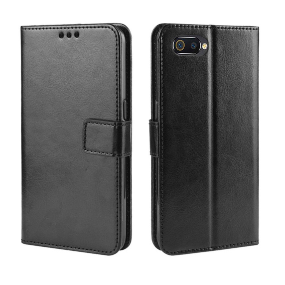 Чохол-книжка для Oppo A1k, Wallet, чорний