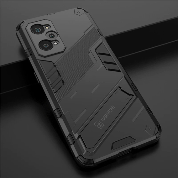 Чехол для Realme GT 2 5G / GT Neo 2 / GT Neo 3T, Military kickstand, синий