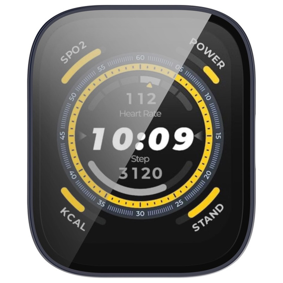 Чехол 2 в 1 + закаленное стекло для Amazfit Bip 5, темно-синий