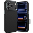 Чехол BENKS Kevlar Armor PRO Carbon Fiber 600D A070 для MagSafe с активной кнопкой для iPhone 17 Pro Max