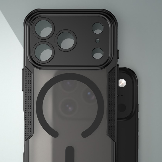Чохол для iPhone 17 Pro, для MagSafe, броньований, чорний