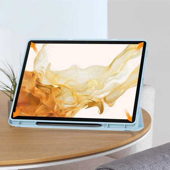 Чохол для Samsung Galaxy Tab S10+ Plus, Smartcase з місцем для стилуса, м'яти
